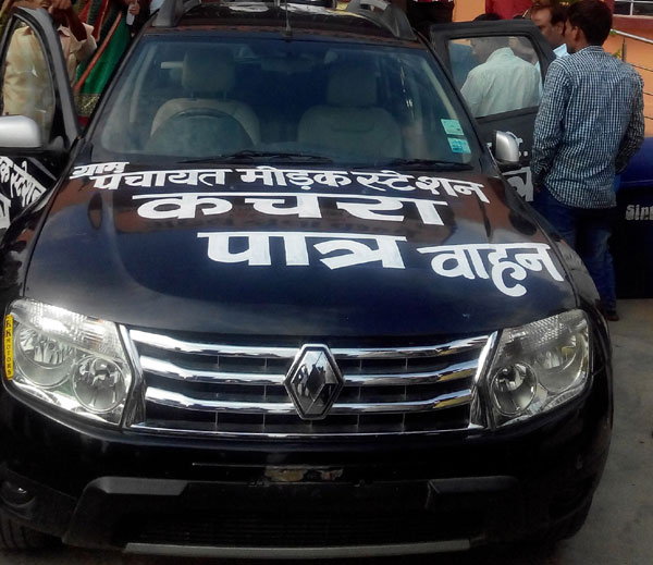Frustrated Owner Donates Renault Duster For Collecting Garbage In Rajasthan, India