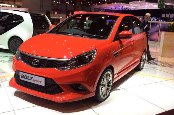 Tata Bolt Sport Unveiled At Geneva Motor Show