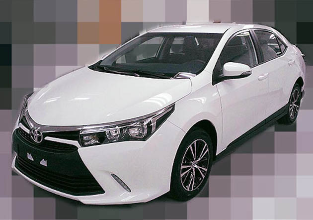 Toyota Corolla Altis Facelift Detailed In Spy-Shots?