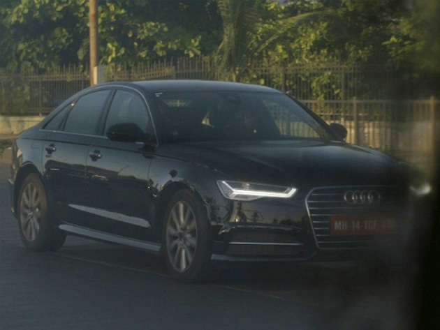 2015 New Audi A6 Spotted In Mumbai, India