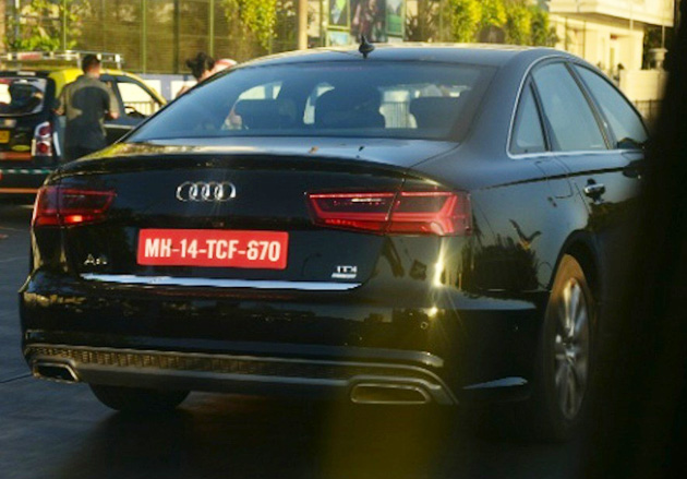 2015 New Audi A6 Spotted In Mumbai, India