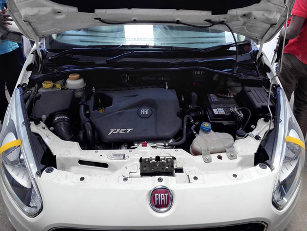 Fiat Punto T-Jet Spotted