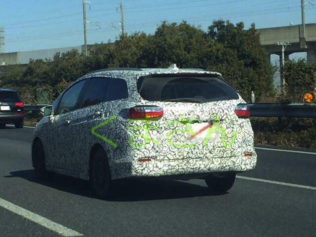 Honda Jazz Based Wagon Spotted