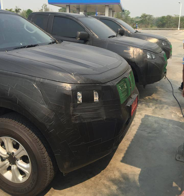 Isuzu D-Max Facelift Spotted