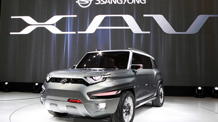SsangYong XAV Concept Showcased At Seoul Motor Show