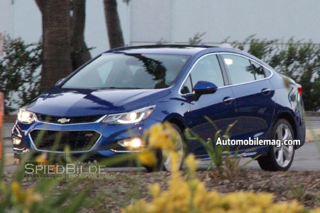 2016 Chevrolet Cruze Spotted Clearly