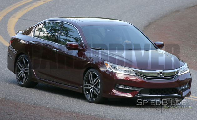 2016 Honda Accord Sedan Spotted Undisguised 