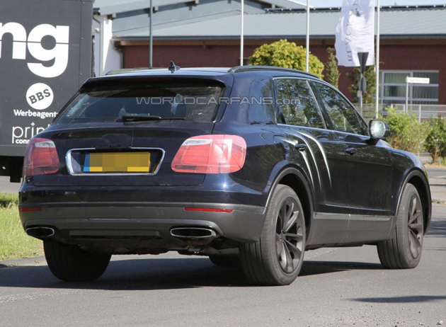 Bentley Bentayga SUV Spotted Almost Undisguised