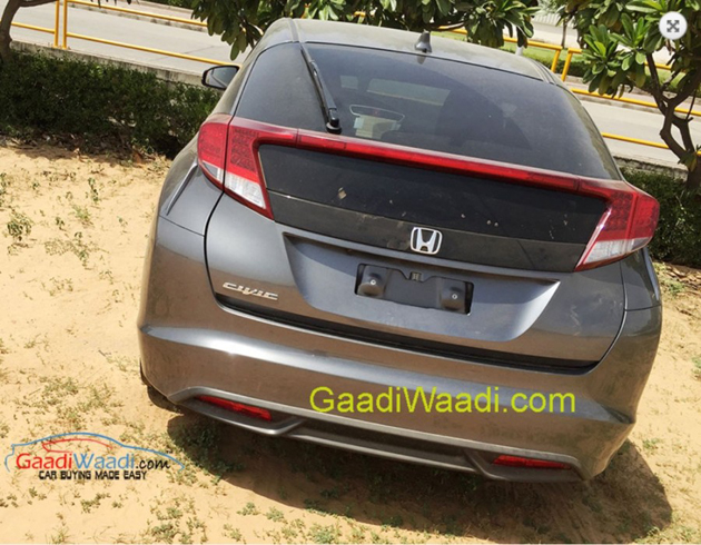Euro-Spec Honda Civic Spotted In India Euro-Spec Honda Civic Spotted In India