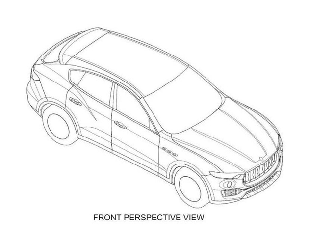 Maserati Levante Revealed In Patent Images