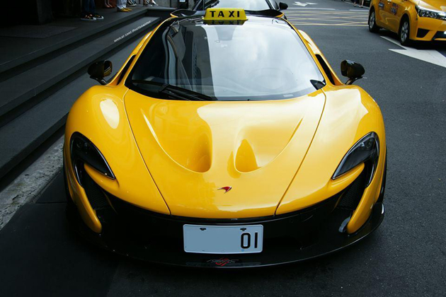 McLaren P1 Converted Into A Taxi?