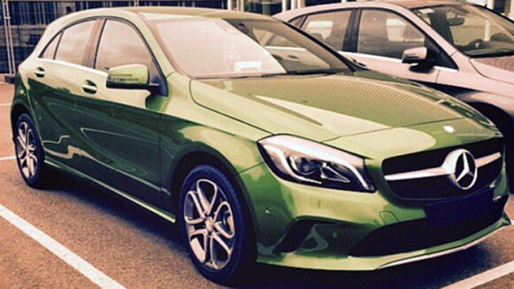 Mercedes-Benz A-Class Facelift Spotted Clearly