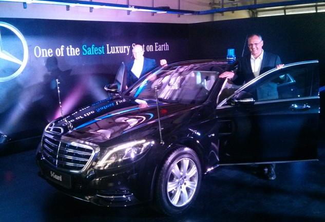 Mercedes-Benz S 600 Guard Launched In India Mercedes-Benz S 600 Guard Launched In India