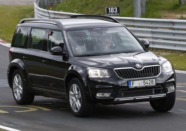 Skoda Snowman Spotted At Nurburgring
