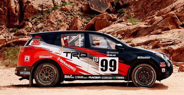 Toyota RAV4 Rally Car Unveiled