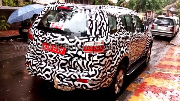 Chevrolet Trailblazer 2WD Automatic Spotted Testing In India 