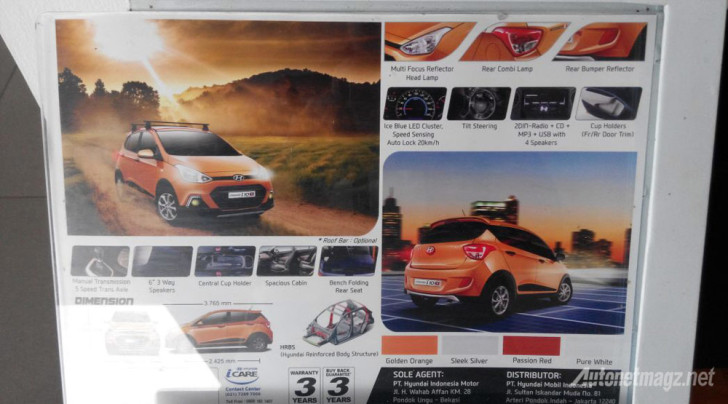 Grand i10X Pseudo-Crossover Leaks For The First Time