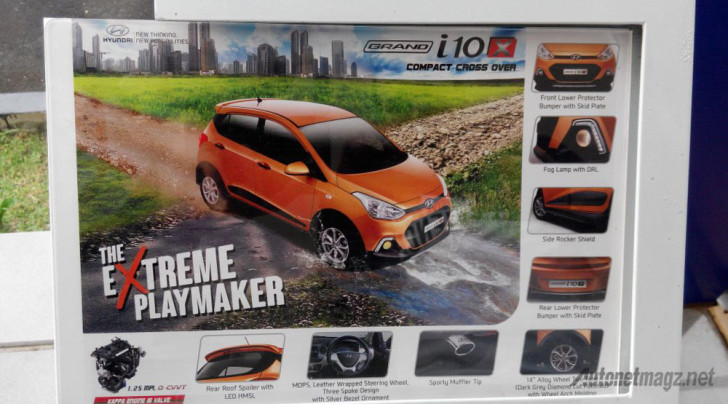 Grand i10X Pseudo-Crossover Leaks For The First Time
