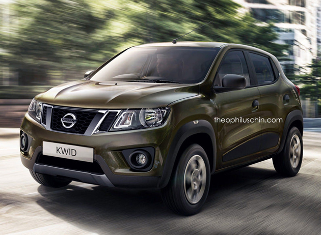 Nissan Kwid Rendered