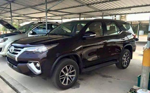 New 2016 Toyota Fortuner leaked
