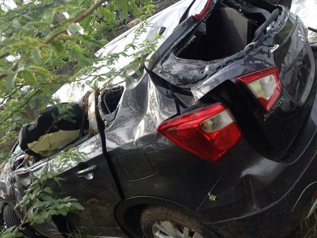 S-Cross Damaged in a Crash Before Launch