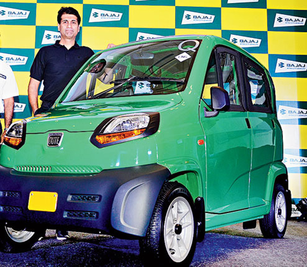 Bajaj 'Qute' launched globally