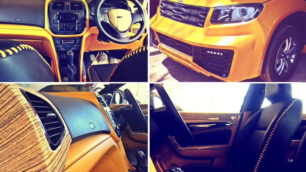 Custom Maruti Vitara Brezza Interior By DC Design