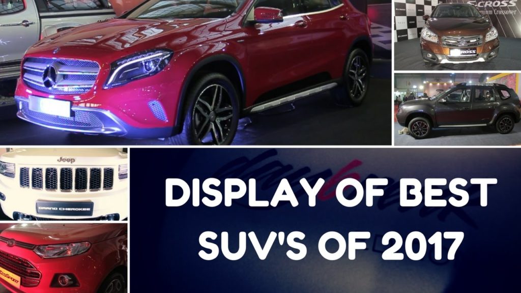 Display of Best SUV’s of 2017
