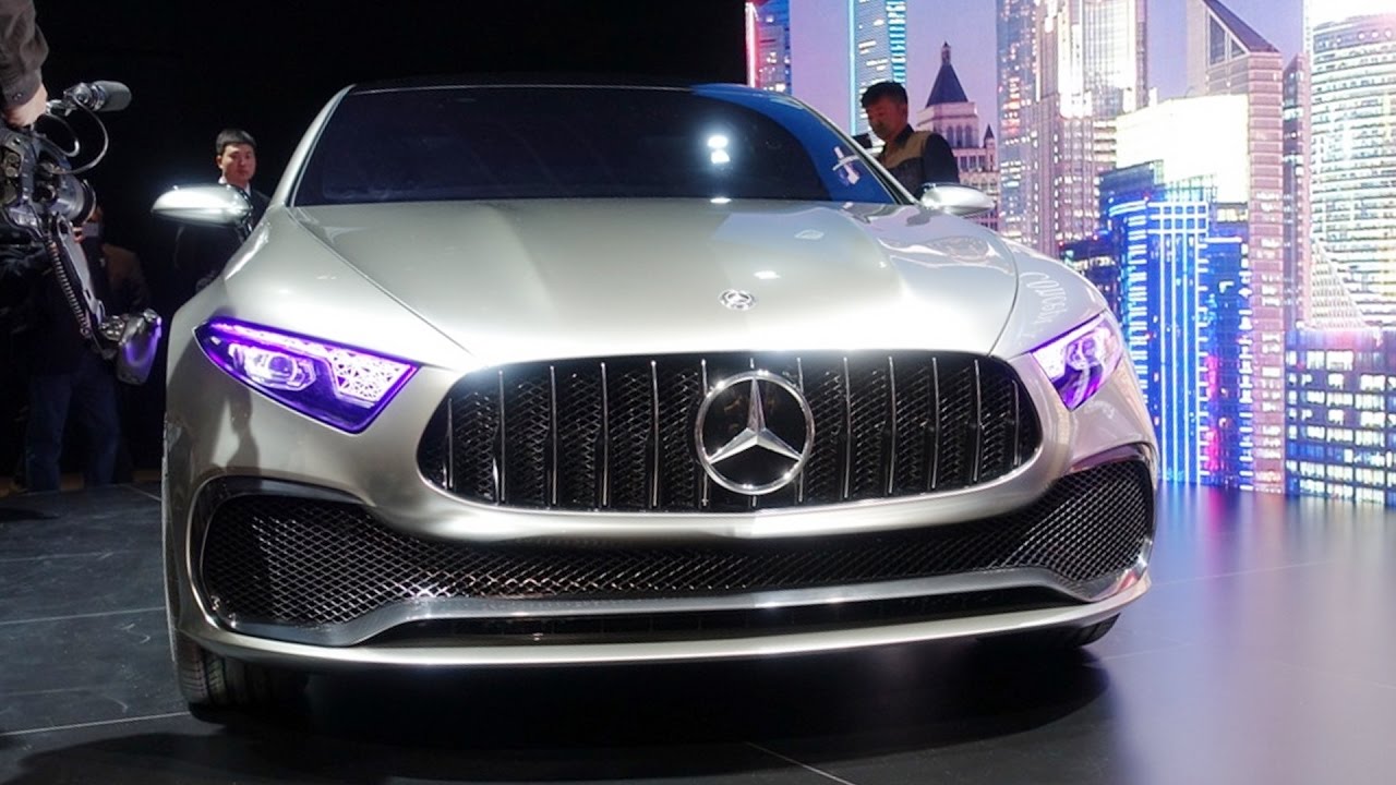 Mercedes-Benz Concept A Sedan Unveiled At Shanghai