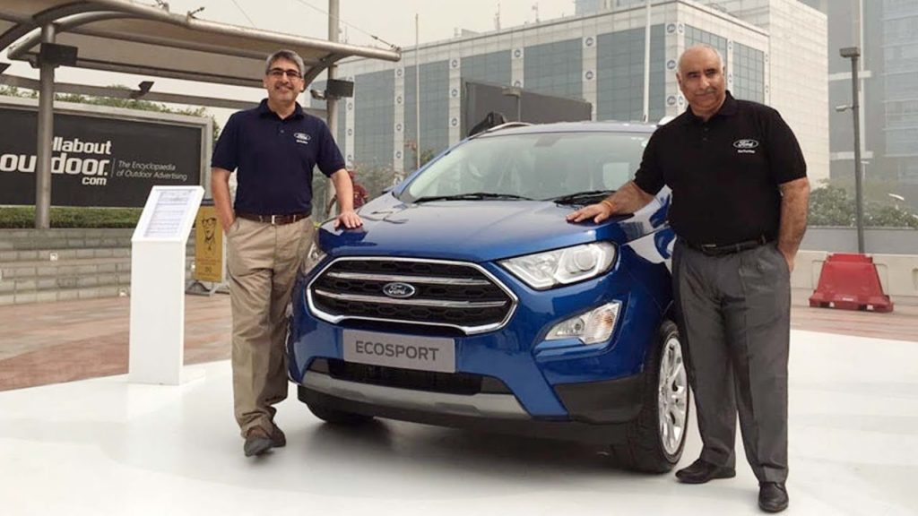 2017 Ford EcoSport Facelift Launched At Rs 7.31 Lakh
