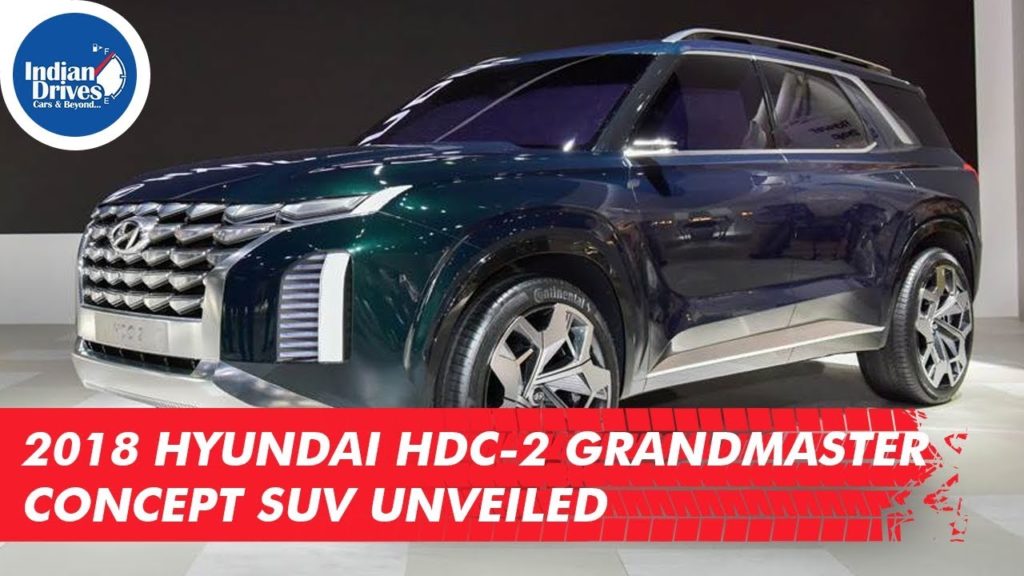 2018 Hyundai HDC-2 Grandmaster Concept SUV Unveiled