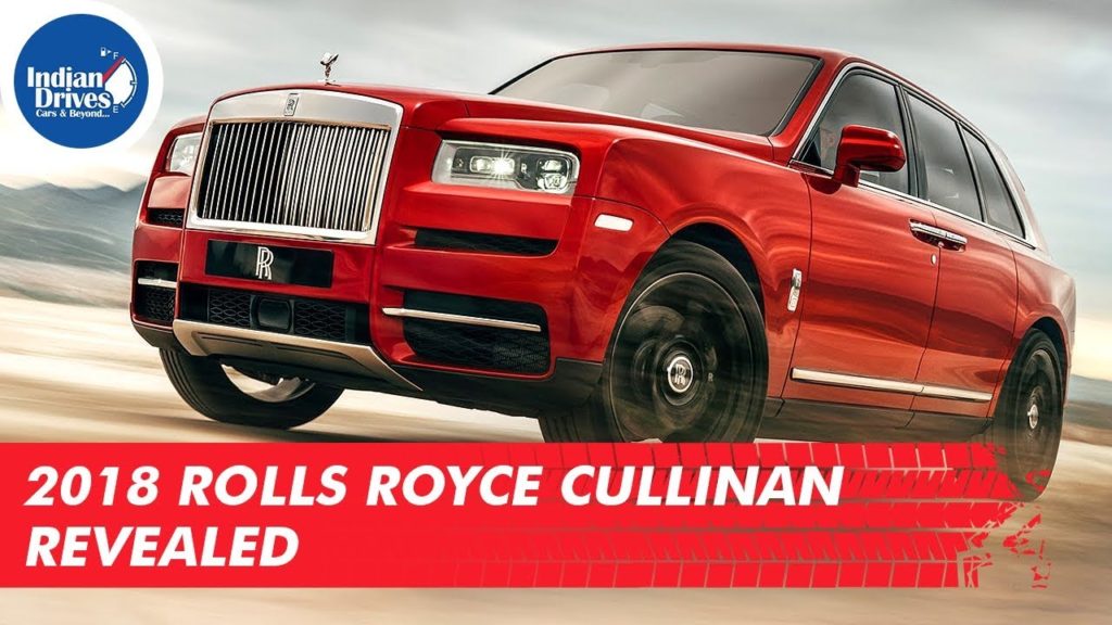 2018 Rolls Royce Cullinan Revealed