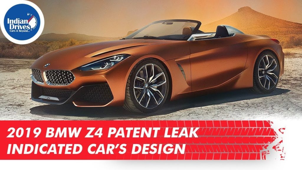 2019 BMW Z4 Patent Leak Indicated Car’s Design