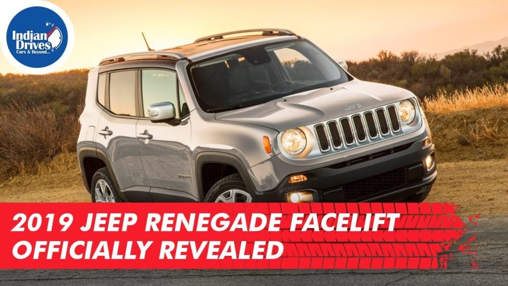2019 Jeep Renegade Facelift Officially Revealed
