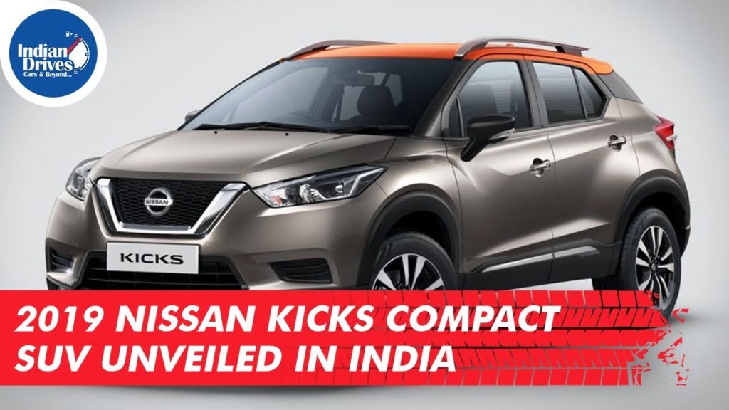2019 Nissan Kicks Compact SUV Unveiled In India