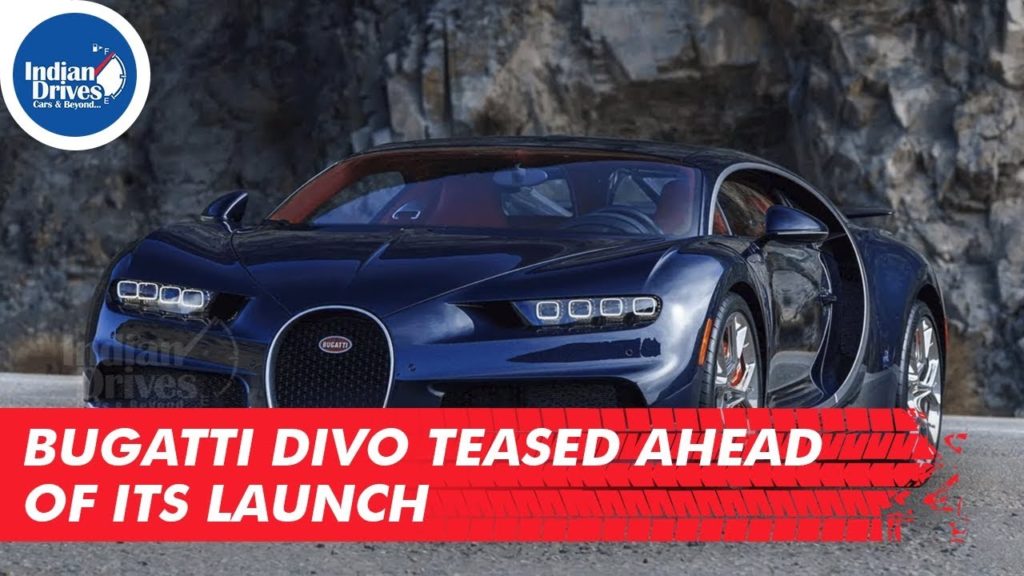Bugatti Divo Teased Ahead Of Its Launch