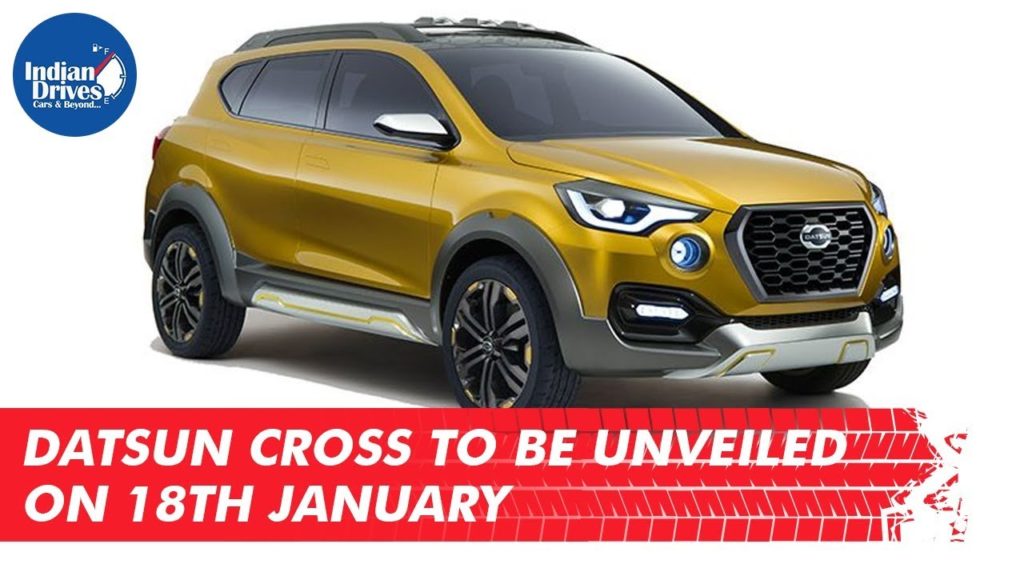 Datsun Cross To Be Unveiled On 18th January