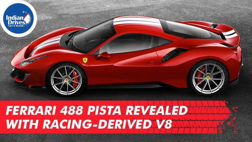 Ferrari 488 Pista Revealed With Racing-Derived V8