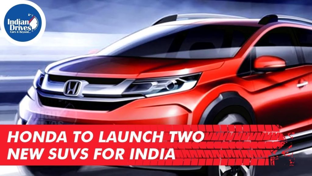 Honda To Launch Two New SUV's For India