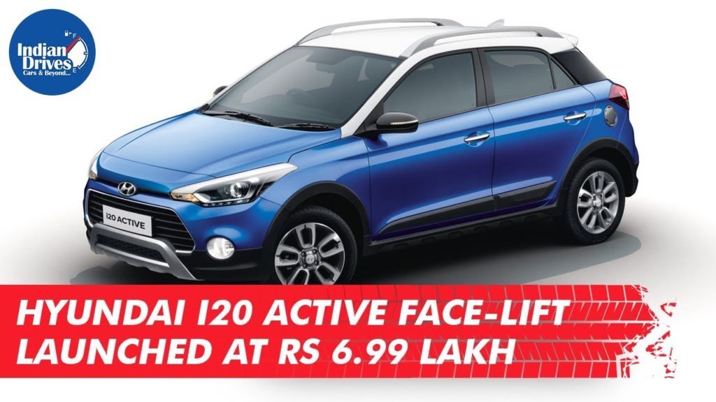 Hyundai i20 Active Face-lift Launched At Rs 6.99 Lakh