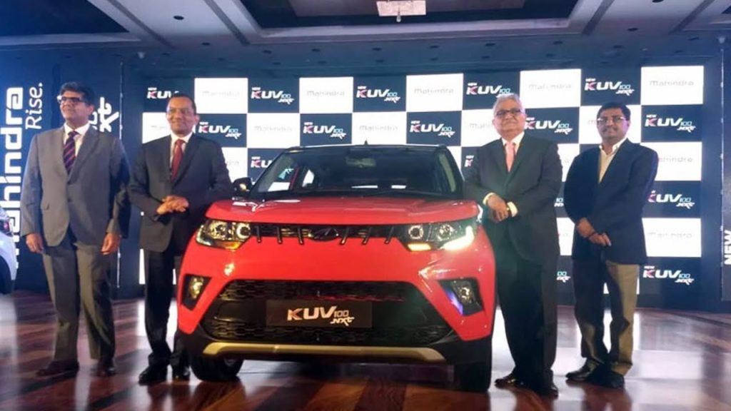 Mahindra KUV100 NXT Launched In India ,Price Starts At ₹ 4.39
