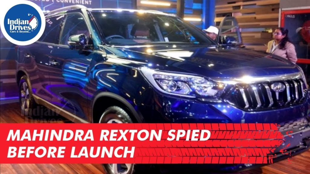 Mahindra Rexton Spied Before Launch