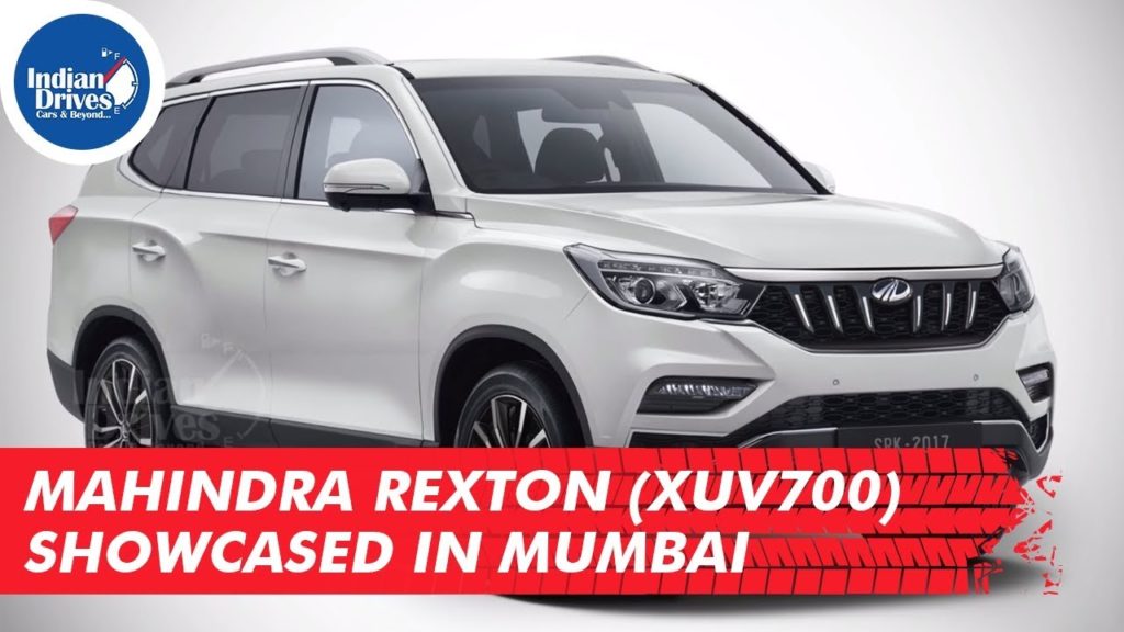 Mahindra Rexton (XUV700) Showcased In Mumbai