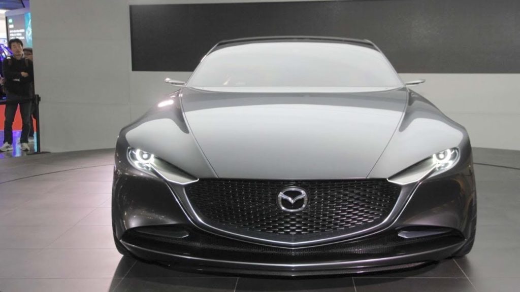 Mazda Vision Coupe Concept Front At 2017 Tokyo Motor Show