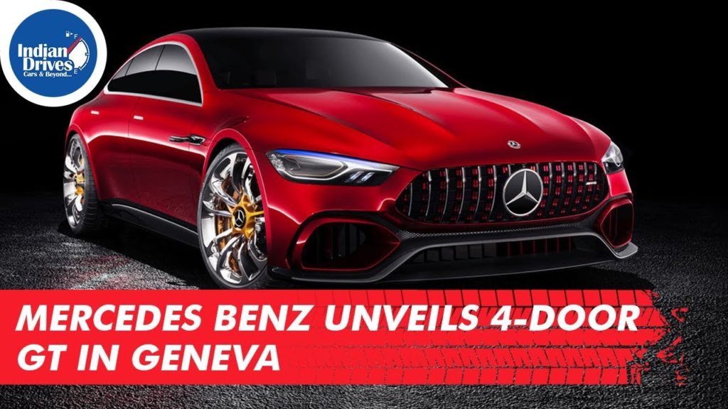 Mercedes Benz Unveils 4-Door GT In Geneva