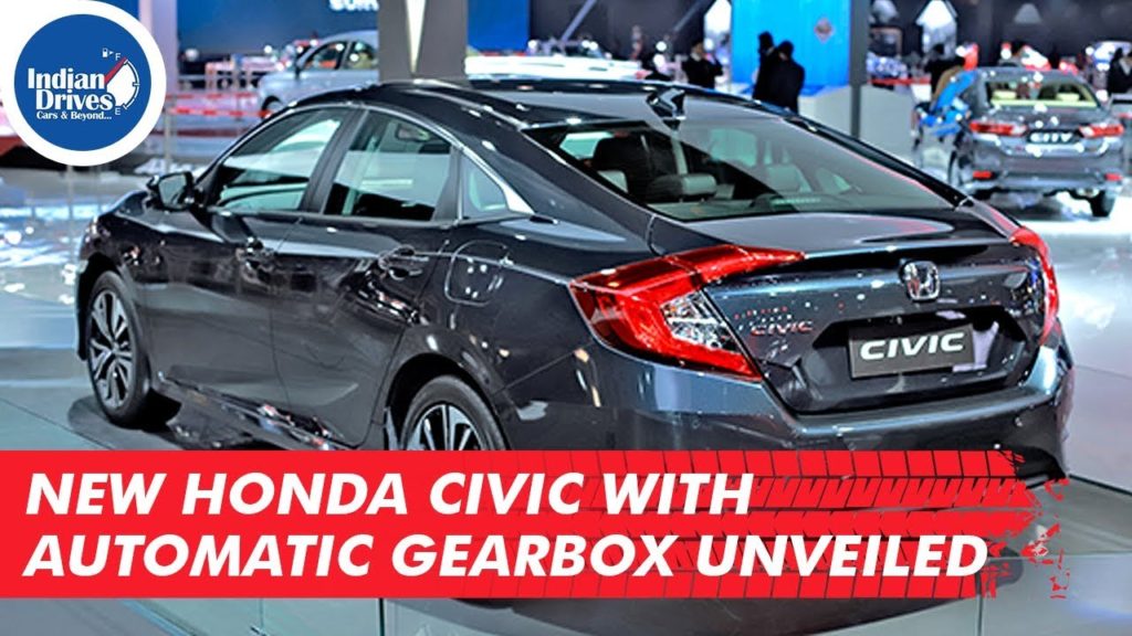 New Honda Civic With Automatic Gearbox Unveiled