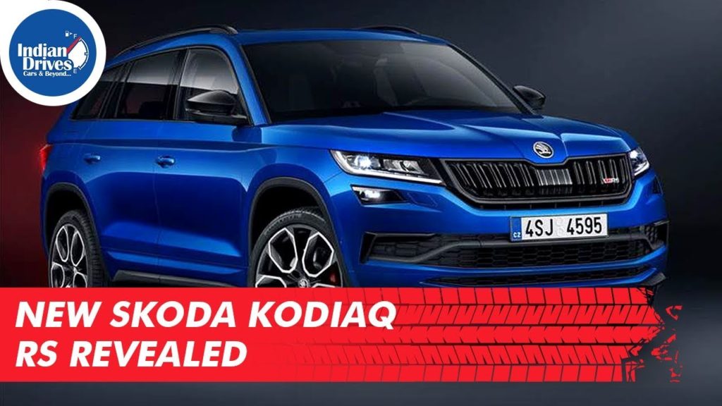 New Skoda Kodiaq RS Revealed