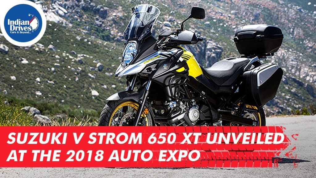 Suzuki V Strom 650 XT Unveiled At The 2018 Auto Expo