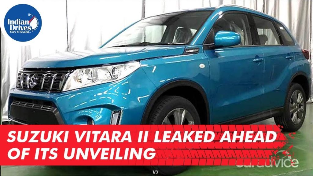 Suzuki Vitara II Leaked Ahead Of Its Unveiling