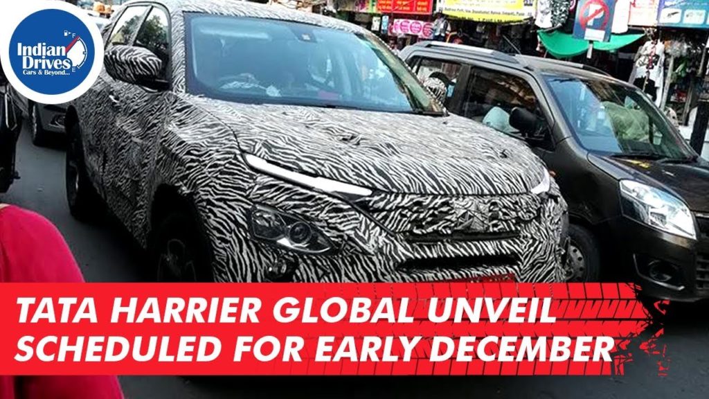 Tata Harrier Global Unveil Scheduled For Early December